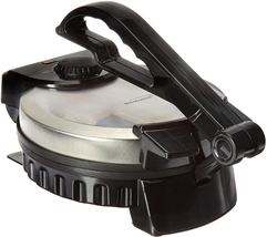Brentwood TS-127 Stainless Steel Non-Stick Electric Tortilla Maker, 8-Inch - £53.94 GBP