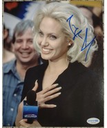 ABSOLUTELY BEAUTIFUL! Angelina Jolie Signed Autographed 8x10 Photo ACOA! - £128.54 GBP