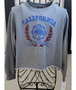Modern Lux Brand ~ Size XXL ~ Heather Grey ~ Pullover ~ Cropped Sweatshirt - $427.20 MXN