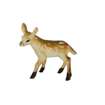 Vintage Hong Kong Deer Doe Miniature Figurine Plastic Christmas Village - £7.81 GBP