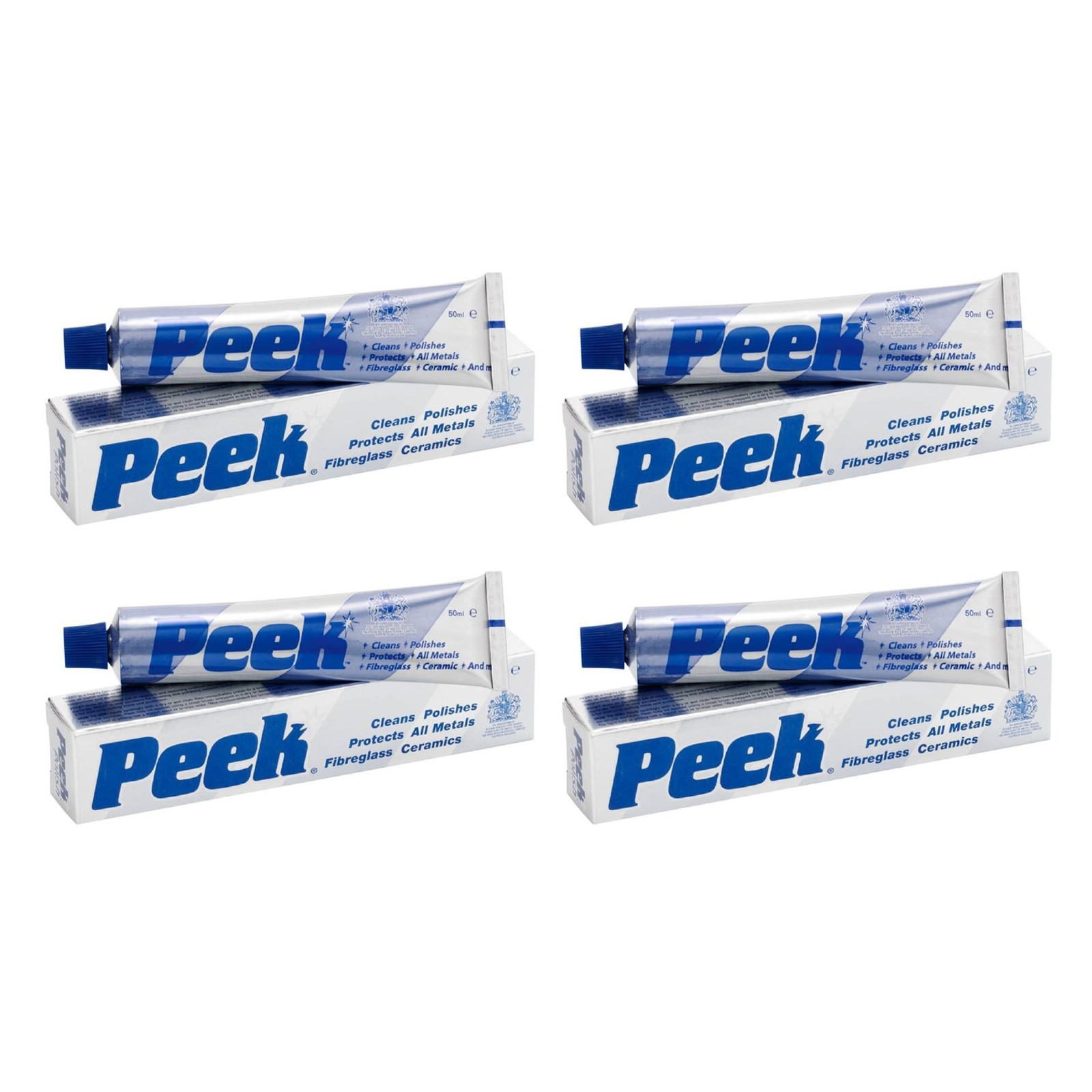 Tri-Peek Pale Blue Metal Polish 50ml Tube, 33001 (Pack of 4) - $34.89