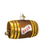 Old World Christmas glass Ornament 32064 keg of beer 2.25” x 3.5” - €13,94 EUR