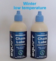 Squirt lube 2 x 120 ml Winter low temp long lasting bike chain lube SLUK w240 eu - £17.98 GBP