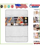 Heavy-Duty Stainless Steel Cooling Rack for Baker&#39;s Half Sheet Pans, 11.... - $812.19 MXN