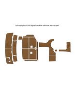 2002 Chaparral 300 Signature Swim Platform Cockpit Boat EVA Foam Teak Fl... - $1,299.32 CAD