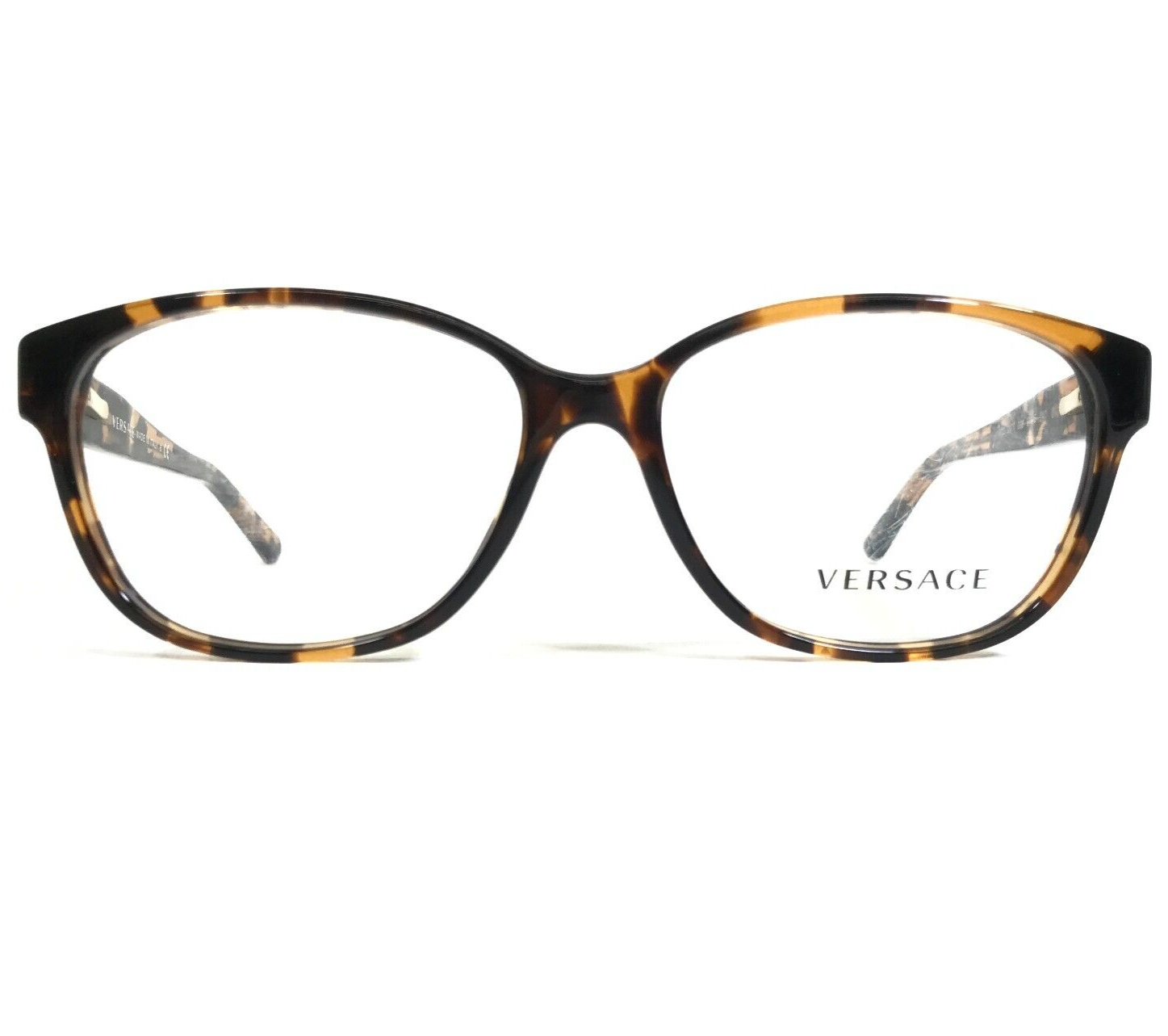 Primary image for Versace Eyeglasses Frames MOD.3177 998 Tortoise Gold Square Full Rim 54-15-140
