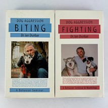 Dog Aggression: Biting &amp; Fighting Dr Ian Dunbar VHS Video Tape Set - £15.63 GBP