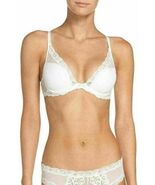 NATORI 730023 Feathers Underwire Contour Bra Sz 34DD White - $39.55
