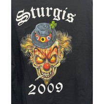 Sturgis 2009 Crazy Clown Biker Rally South Dakota T Shirt Size XL - £23.10 GBP