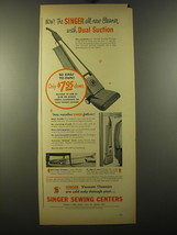 1950 Singer Vacuum Cleaners Advertisement - £14.44 GBP