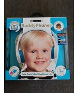 BuddyPhones - School+ Wired On-Ear Headphones - Blue ***NEW*** - £22.51 GBP