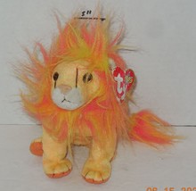 TY Bushy The Lion Beanie Baby Babies plush toy - £7.47 GBP