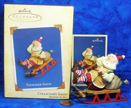 Hallmark Keepsake Ornament &quot;Toymaker Santa&quot;   2005 - £8.74 GBP