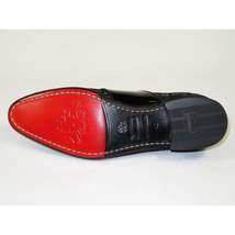 Men's GENIO Patent Suede Leather, Red Sole Shoes Turkey 120371263 Black image 8