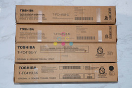 Genuine Toshiba T-FC415U Cmyk Toner Cartridge eSTUDIO2515AC,5015AC Same Day Ship - $314.82