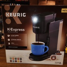 Keurig K-Express Coffee Maker, Single Serve K-Cup Pod Coffee Brewer, Black - £57.99 GBP