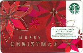 Starbucks 2014 Merry Christmas Collectible Gift Card New No Value - £1.55 GBP