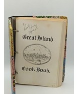 Great Island COOKBOOK New Castle New Hampshire 1980 13th Ed. Inscribe Fa... - £13.29 GBP