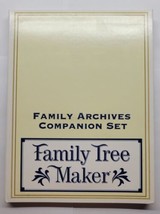 Broderbund Family Tree Maker 5.0  Archives Companion CD-ROM Set - £15.76 GBP