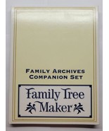 Broderbund Family Tree Maker 5.0  Archives Companion CD-ROM Set - £15.81 GBP