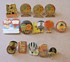Vintage 1988 Albuquerque Hot Air Balloon Fiesta Pins Lot Of 14 Some Htf - £71.77 GBP