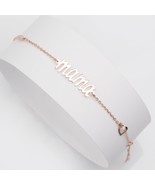 Mama Nameplate Solid 14K Gold Bracelet-Mothers Day Jewelry-Mothers Day Gift - $5,457.88 MXN