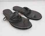 Vince Camuto VP-Eriantha Silver Toe Ring Embellished Strappy Sandals Siz... - $29.09