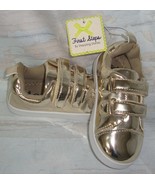First Steps by Stepping Stones Metallic Sneaker Shoes Toddler Size US 9,... - €8,57 EUR