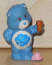  1984 Kenner Care Bears Grumpy Bear Mini Pvc Figure Vintage 80&#39;s #1 - £11.44 GBP