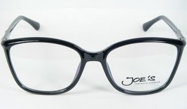 Joe&#39;s {JOE58038} col.3 Black Unique Eyeglasses Glasses Plastic Frame 50-16-135mm - £82.19 GBP