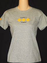 Juniors University Iowa T-Shirt Size M 8/10 L 12-14 XL 16-18 Women&#39;s Hawkeyes - £8.94 GBP