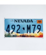 2021 United States Nevada Home Means Nevada Passenger License Plate 492 M79 - $18.98 CAD