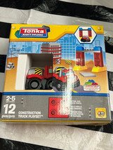 Hasbro TONKA Mighty Builders Construction Truck Play Set 12 Piece, (2-5 ages) - £11.34 GBP