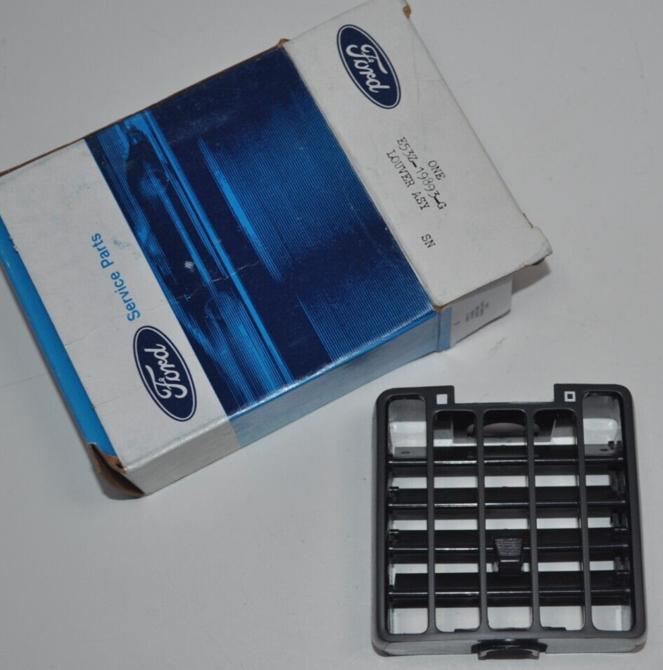NEW NOS FORD 1985 1986 TEMPO BLACK LOUVER REGISTER ASSEMBLY E53Z-19893-G - $13.85