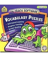 On Track Vocabulary Puzzles Grade 1 (Jewel Case) - $11.72