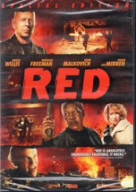 RED (dvd) *NEW* stands for Retired, Extremely Dangerous based on DC comic - £5.60 GBP