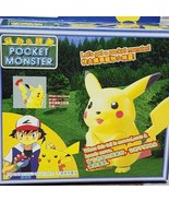 VTG Pikachu Toy Pocket Monster Tomy Pokemon Figure Made In China NIB New... - £27.19 GBP