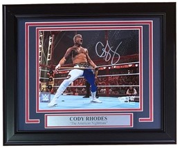Cody Rhodes Signed Framed 8x10 WWE Hell In A Cell Photo Fanatics - $213.39