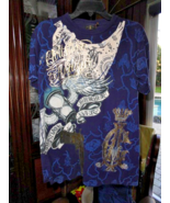christian audigier t-shirt men size Medium - $266.70 CAD