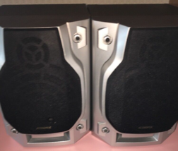 Audiovox 8 Ohm Bookshelf Home Speakers - Very Loud - Rare - Ships N 24 H... - $167.02