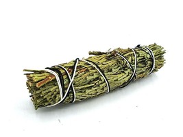 Ceder Smudge Stick 4&quot; Spiritual Cleansing Flat Strong Natural Lakota Inc... - $12.41