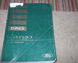 1993 Ford Cargo Camion Servizio Negozio Riparazione Officina Manuale OEM... - $33.95