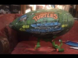 TMNT Turtle Blimp &amp; Base/Glider 1988 Playmates - £109.27 GBP