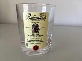 GLASS WHISKY TUMBLER - BALLANTINE&#39;S - £7.51 GBP