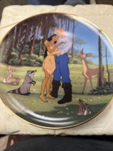 Disney&#39;s Pocahontas &quot;Love&#39;s Embrace&quot; Collector Plate - £8.77 GBP