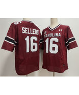 South Carolina Fighting Gamecocks #16 Lanorris Sellers Jersey Garnet Bla... - $39.00