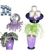 Purple Water Beads for Vase Fillers and Plants 10x10g Bag Purple Wedding Table D - $3.95