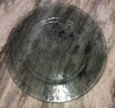 Pier 1 Imports 13” Round Clear Glass Serving Platter Plate-New-SHIPS N 24 HOURS - £39.43 GBP