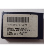 USAF ARMED FORCES RESERVE MEDAL MINIATURE IN GI BOX DATED 1988 - $6.86 CAD