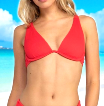 Roxy Juniors&#39; Ribbed Roxy Love Offshore Bikini Top Size: S - Bittersweet... - $19.31